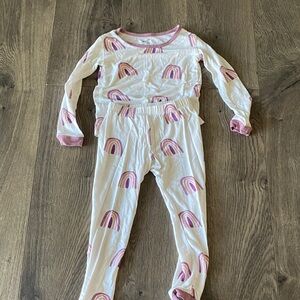 Kyte BABY Pink and White Striped Baby Top